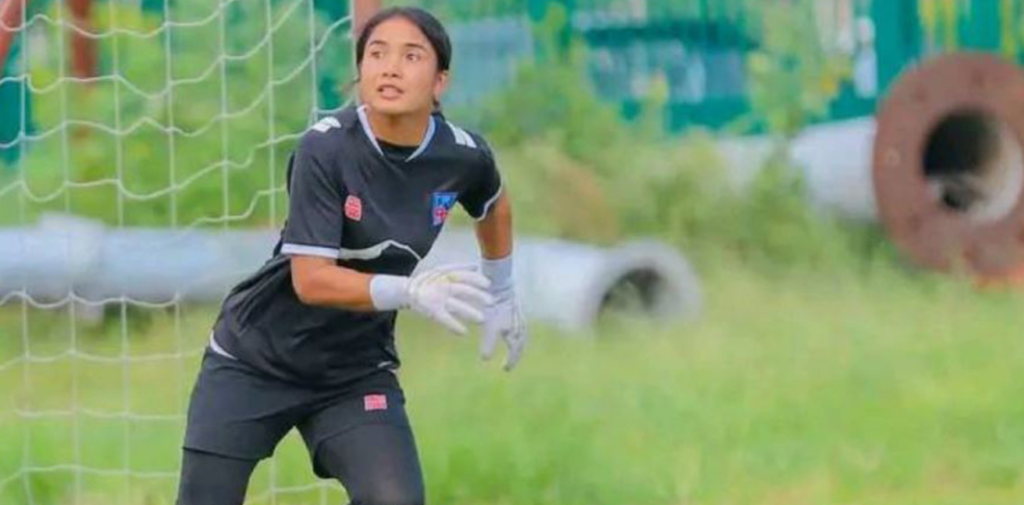 National women’s football captain Anjila leaves for Greece to play in club matches