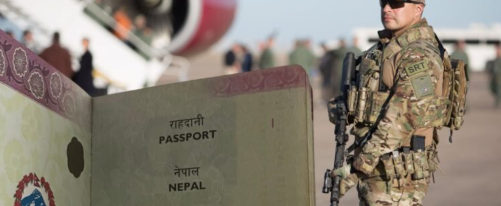 Nepali sans official documents deported from the US