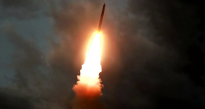 North Korea fires missiles as South begins drills with US