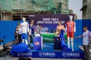 Yamaha RayZR 125FI Hybrid and Kathmandu RayZRs Kick Off NSL Season 3 with Trophy Tour, Scooter Rally, and Jersey Reveal