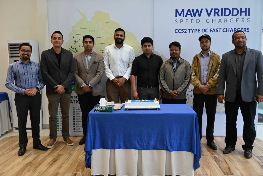 MAW Vriddhi Celebrates Milestone of 100+ EV Charging Stations Across Nepal