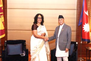 Prime Minister Oli and Sri Lankan PM Amarasuriya hold meeting