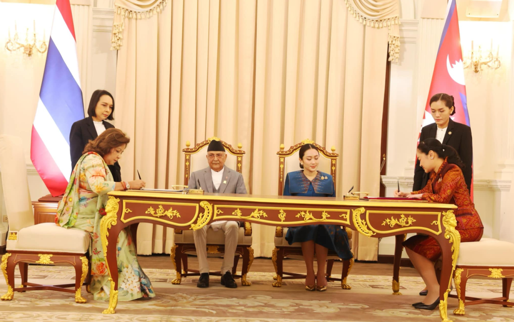 Nepal and Thailand sign MoUs on tourism and culture