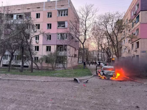 Russian strike kills 18 in Ukrainian president’s home city