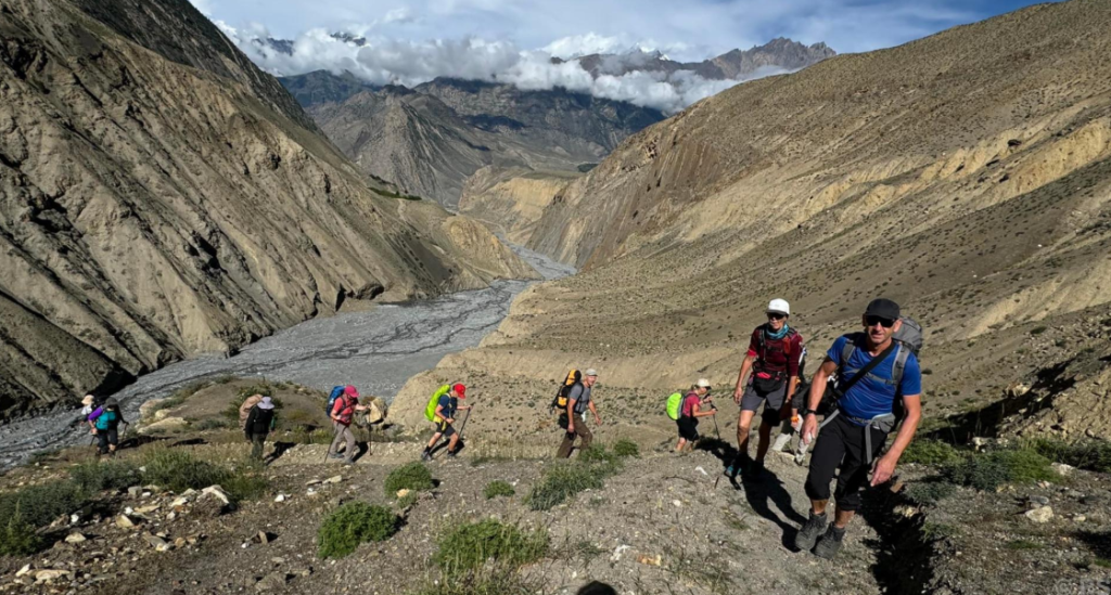 Natural water sources depleting in Mustang, affecting agriculture