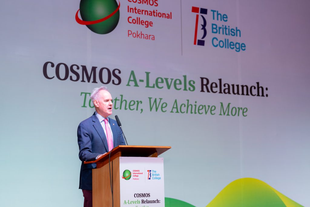 Cosmos International College Relaunches CAIE A Levels in Pokhara Through Partnership with The British College