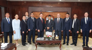 Russian delegation meets with PM Oli