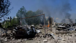 Russia says downs 112 Ukrainian drones, 8 people wounded