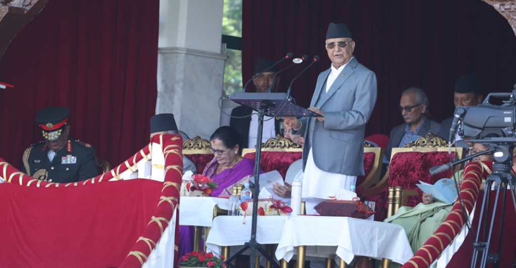 18th Republic Day: PM Oli stresses on celebrating the ‘glorious day’ amidst jubilation