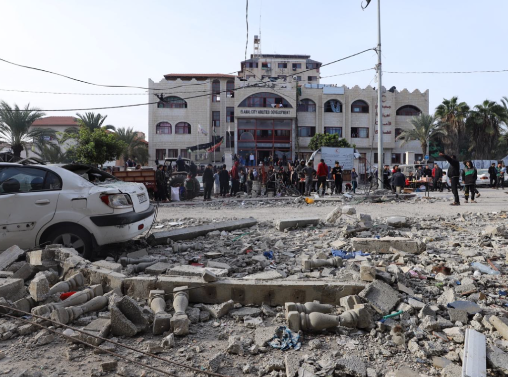 Al-Amal Hospital in Gaza is Essentially Out of Service