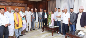 Koshi Tappu Wildlife Reserve displaced submit memo to PM Oli
