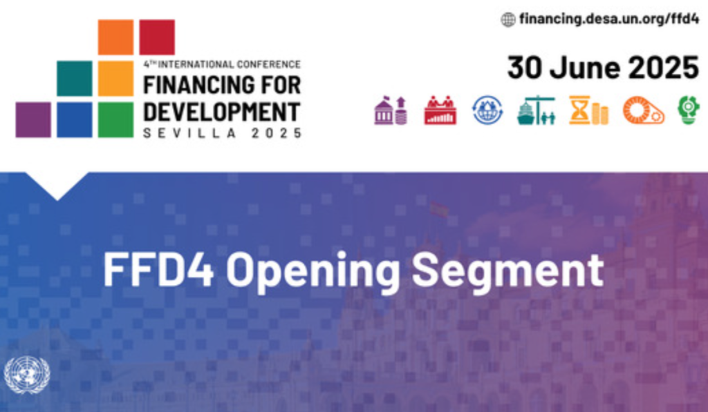 4th International Conference on Financing for Development begins in Spain