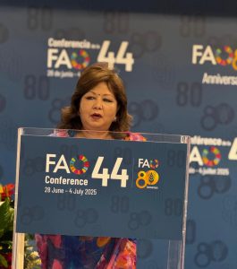 Foreign Minister urges int’l community for assistance in climate finance, sustainable agriculture