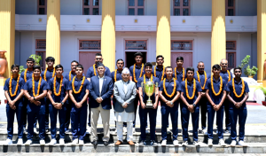 Success in cricket is result of players’ dedication, passion: President Paudel