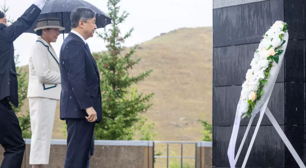 Japan imperial couple visit WWII memorial, hail ‘deep friendship’ in Mongolia