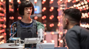 Humanoid robot says not aiming to ‘replace human artists’