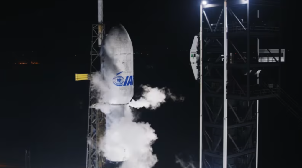 Israel launches communications satellite from Florida