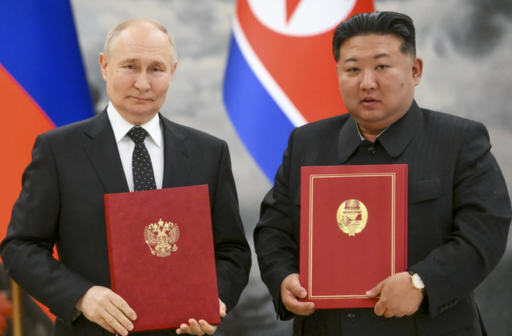 North Korean and Russian leaders in call reaffirm their alignment over Ukraine