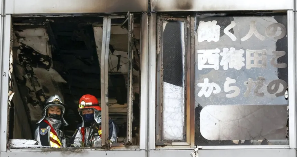 2 firefighters killed in building blaze in Japan’s Osaka