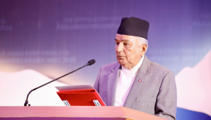 All sides need to abide by Paris Agreement: President Paudel