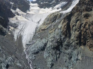 Italy’s Ventina glacier has melted so much geologists now can only monitor it remotely