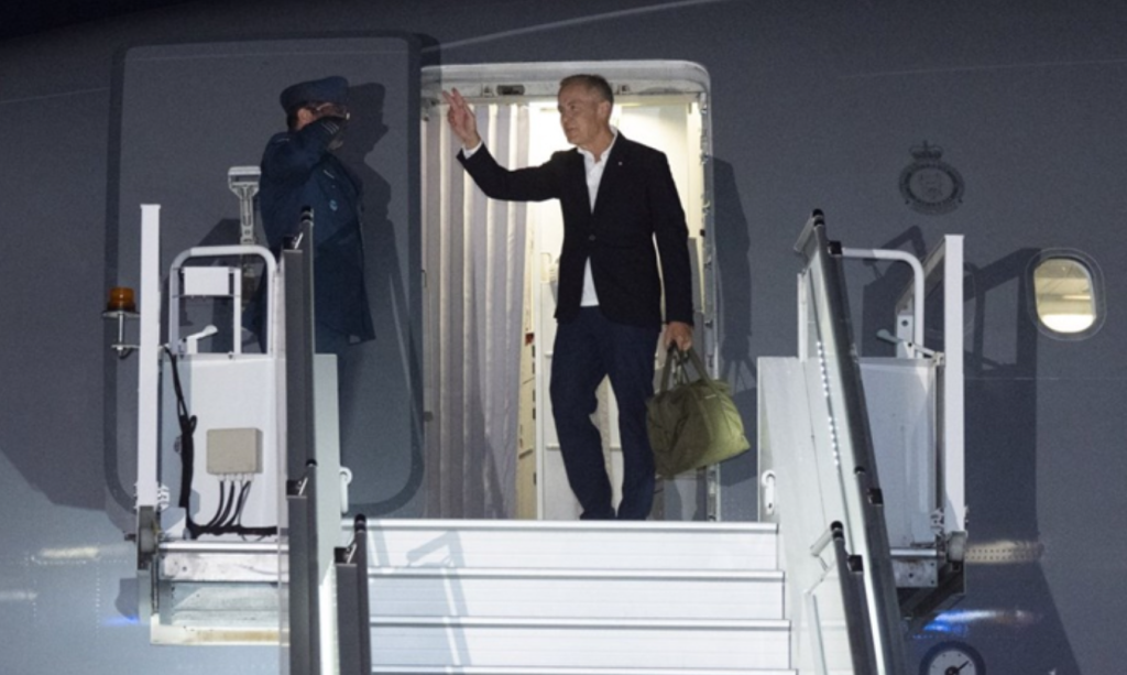 Canadian PM arrives in Kyiv for Ukrainian independence day