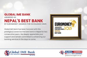 Global IME Bank Honored with Euromoney Award for Excellence 2025