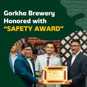 Gorkha Brewery Honored with Province 4 Occupational Safety Award