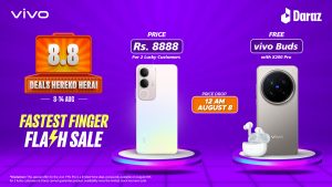 vivo Returns with Exclusive Deals for Daraz 8.8 Sales Campaign