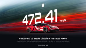 BYD’s YANGWANG U9 Track Edition Sets New Global EV Top-Speed Record: 472.41 km/h