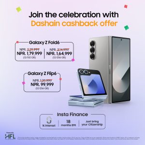 Samsung Nepal Announces Festive Price Reductions on Galaxy Z Fold6 and Z Flip6 for Dashain