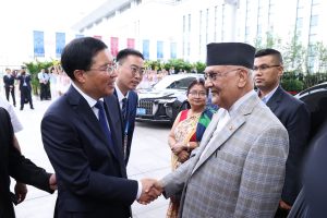 Prime Minister Oli in Beijing