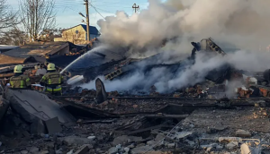 Russian drone barrage cuts power for thousands in Ukraine