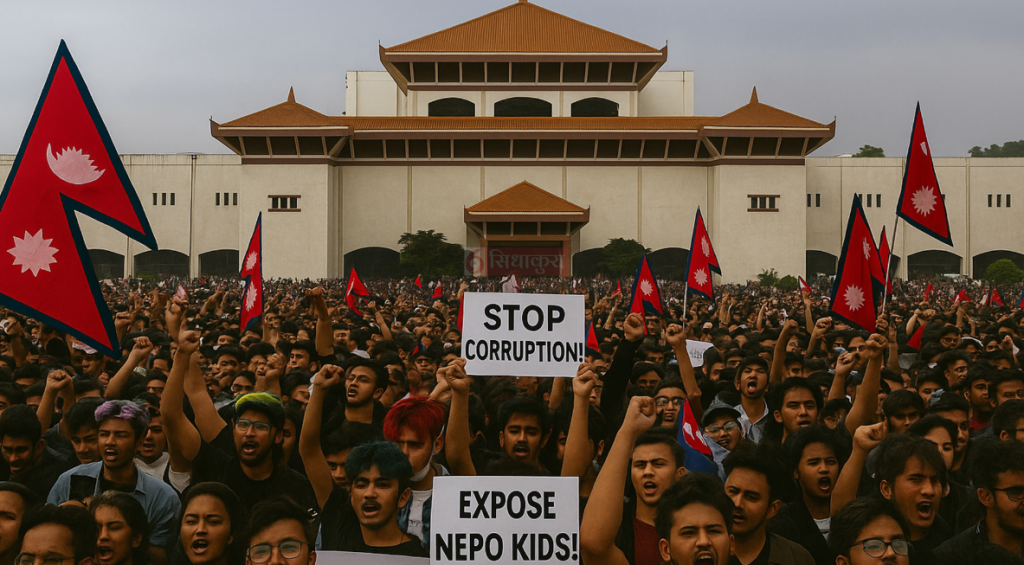Gen Z Demonstrators set fire to Supreme, Special, and Kathmandu District Courts