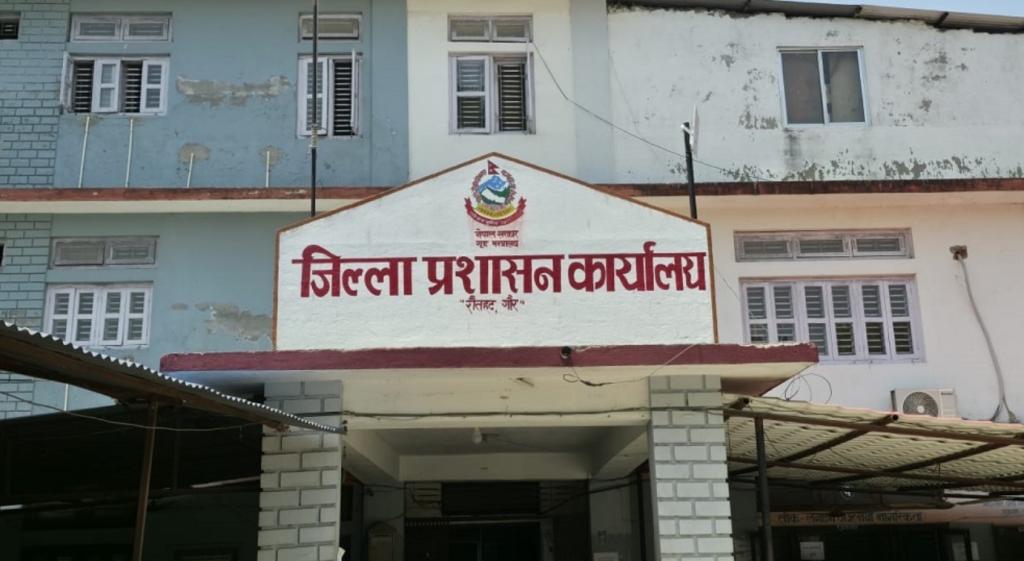 DAO Rautahat issues prohibitory order and curfew up to Saturday morning