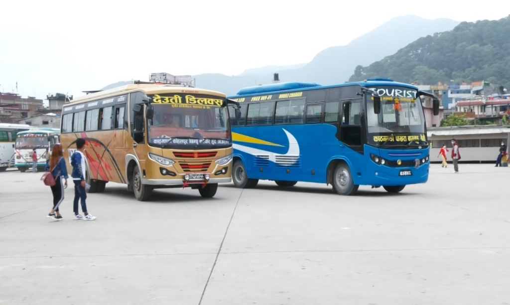 Public buses start operating their service from New Bus Park