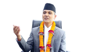 Home Minister Aryal urges Nepal Police to work with high morale