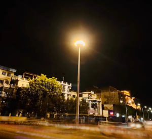 12 high mast lights fitted in Kathmandu