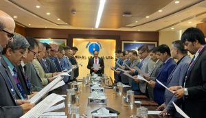 Nepal SBI Bank Employees Pledge on Global Ethics Day