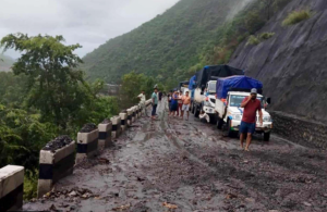 Rain-induced disasters: Vehicular movement obstructed in 18 road sections