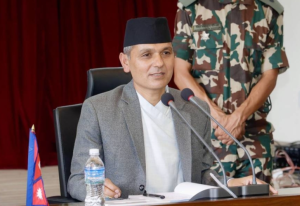 Home Minister visits President Paudel’s vandalized residence