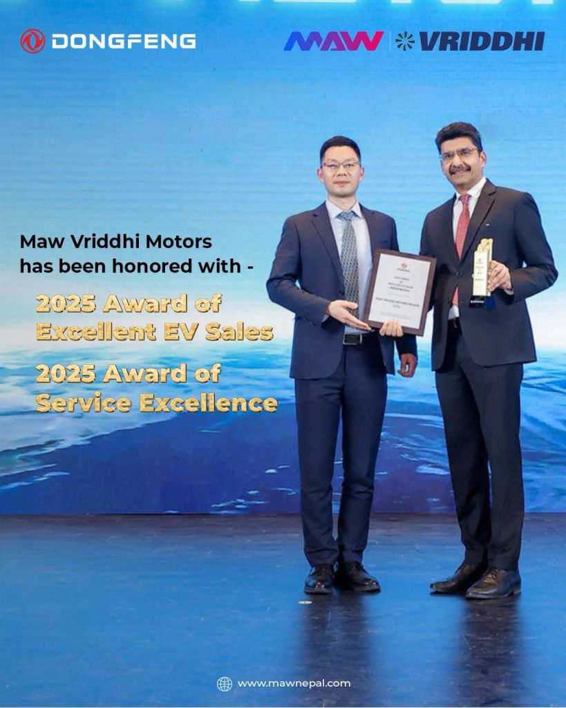 MAW Vriddhi Motors Sets New Standards in EV Growth and Customer Satisfaction in Nepal
