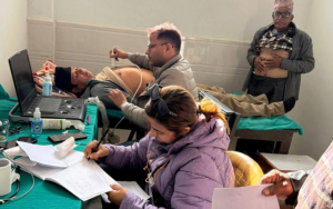 Mass cardiac screening: Free tests for over four hundred participants in Parbat