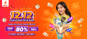 Daraz Nepal Launches 12.12 Grand Year End Sale with Massive Savings and Big Rewards