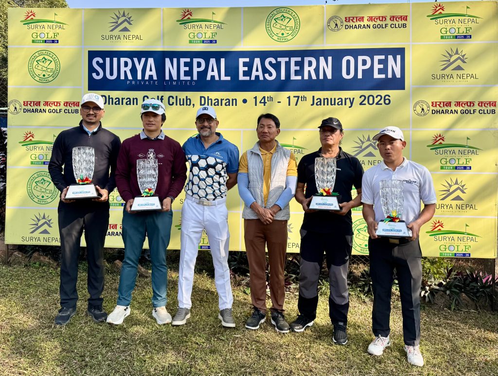 Surya Nepal Eastern Open Concludes, Sukra Bahadur Rai and Team Clinch Pro-Am Title