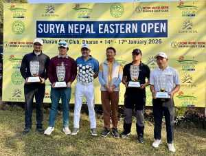 Surya Nepal Eastern Open Concludes, Sukra Bahadur Rai and Team Clinch Pro-Am Title