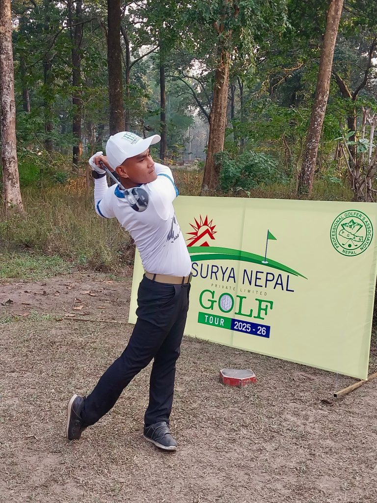 Surya Nepal Eastern Open Tees Off, Defending Champion Niraj Tamang Takes Commanding First-Round Lead