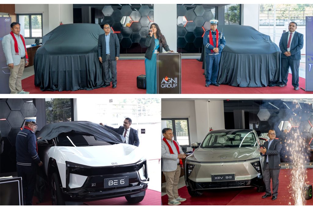 Hetauda Enters the Electric Future as Mahindra Launches Electric Origin SUVs BE 6 and XEV 9e