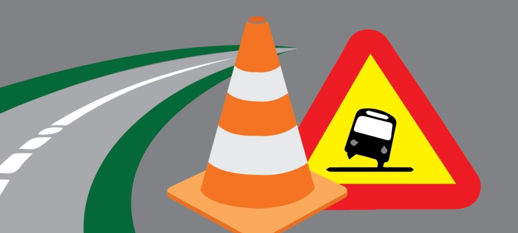 Accidents on rise along under-construction highway