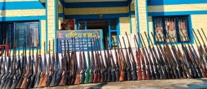115 illegal arms confiscated in Myagdi in a month